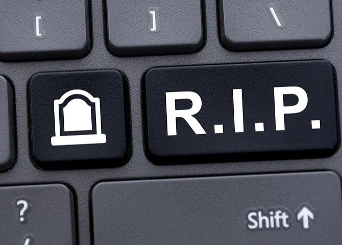 RIP Keyboard Button Key