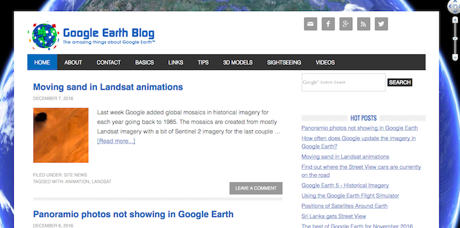 best google earth maps -- google earth blog