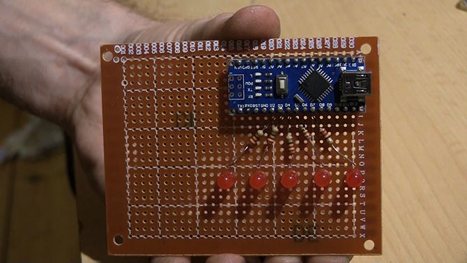 Protoboard is great for Arduino projects