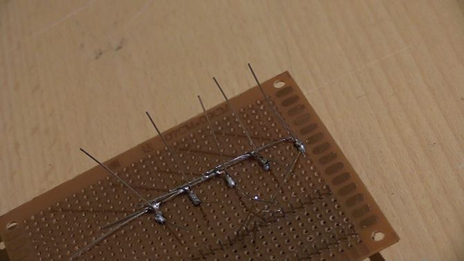 resistors to anodes