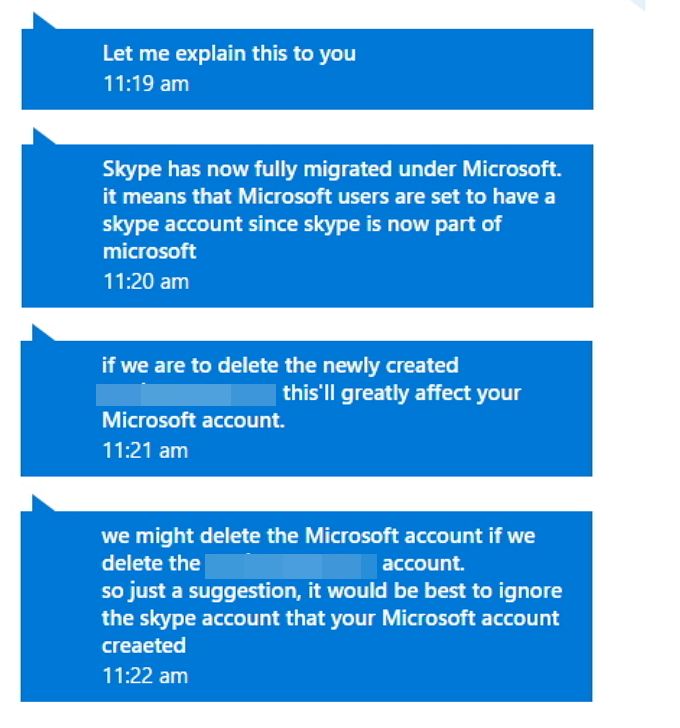 skype forced account