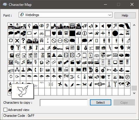 Microsoft Word - Use The Character Map for Logos