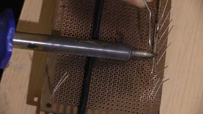 cathode fold solder