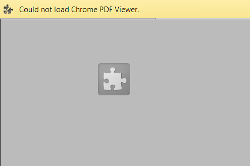 chrome pdf fail
