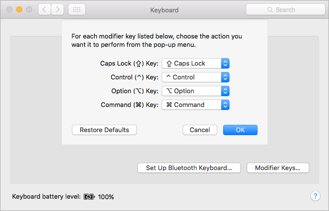 remap keys mac