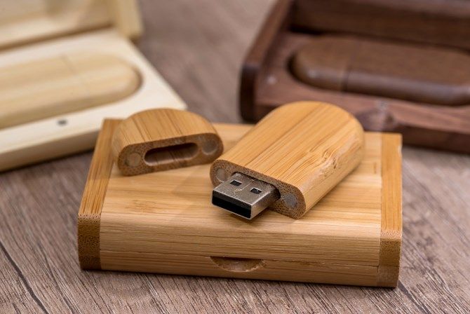 Wooden USB Drive Cover