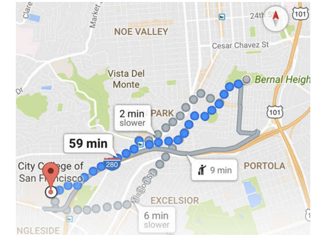 google maps directions
