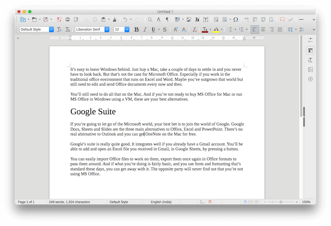 apps like word for mac