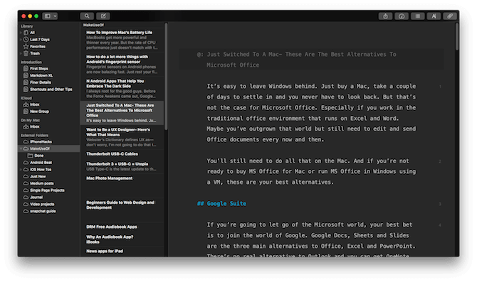 traditional ms office layout for mac