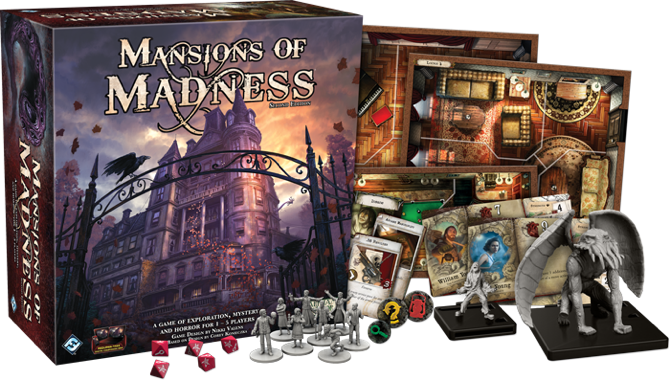 mansions of madness 2e board game
