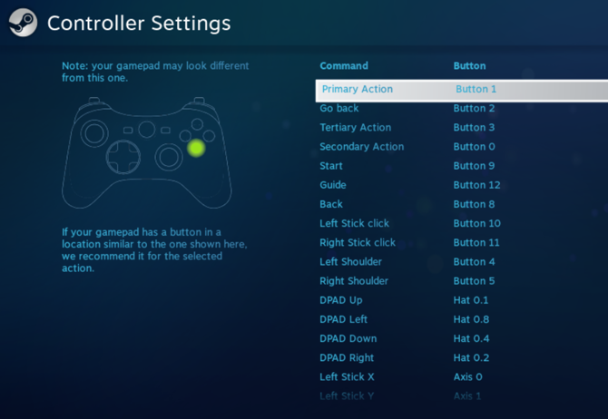 how to map ps4 controller on steam