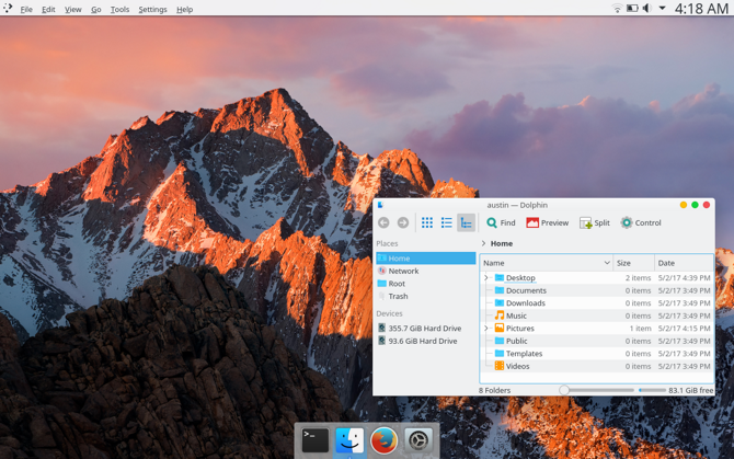 Make KDE Plasma look like macOS