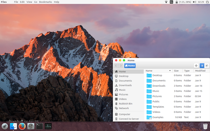 Make Ubuntu look like macOS