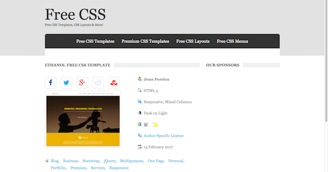 css templates free best css templates free best