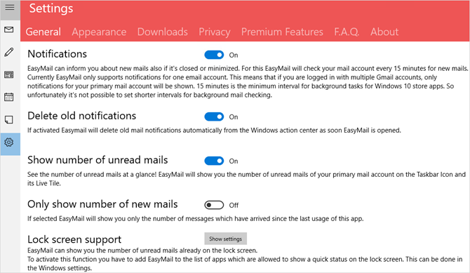 easy mail for gmail remove adds for free