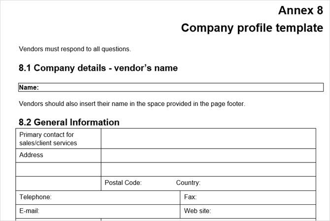 How To Write A Company Profile Plus Samples And Templates To Aid You