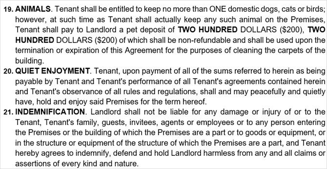 lease agreement templatelab