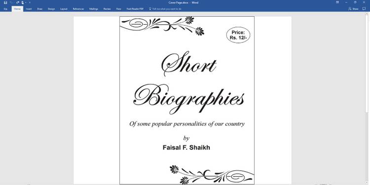 photo File Cover Decoration Ideas For Maths custom cover page in microsoft word