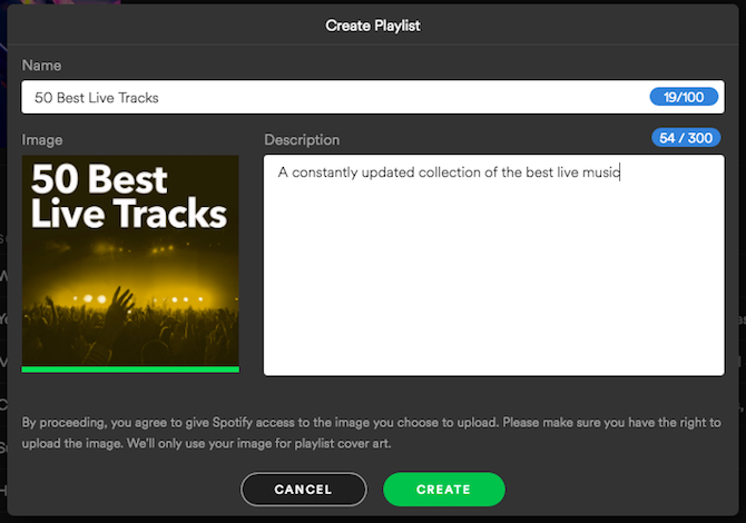 perfect artwork for your spotify playlists