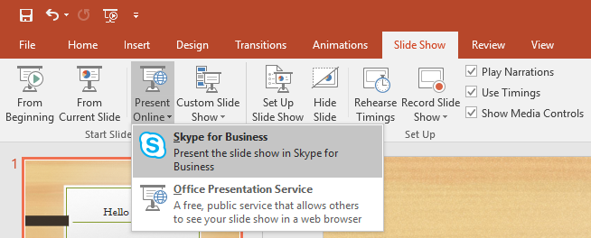 skype for business mac cannot connect to presentation