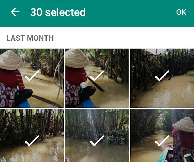 New WhatsApp feature: share more photos