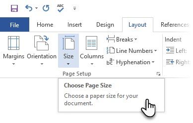 Microsoft Word - Layout - Size