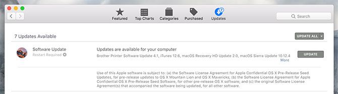 Mac App Store Updates