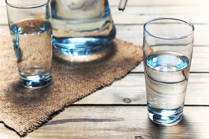 Drinking water helps boost mental energy