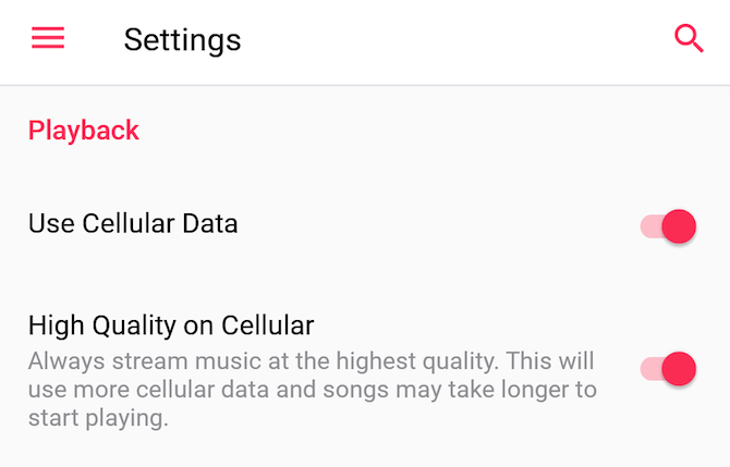 music streaming quality apple