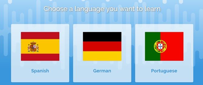 Pick a language