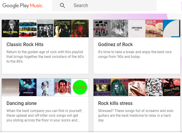 google music catalog