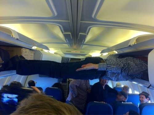 planking on the plane