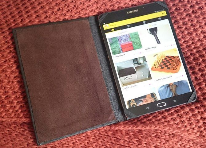 tablet case leather