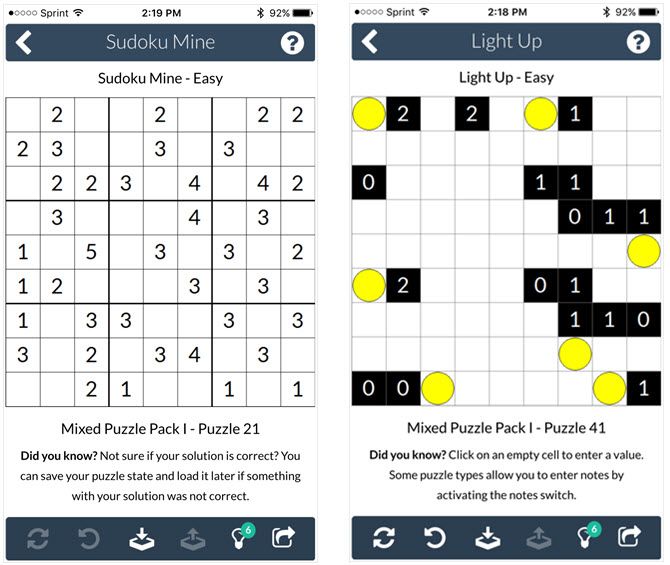 logic puzzle collection iphone