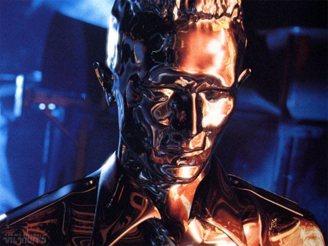 Terminator 2 Liquid Metal Form
