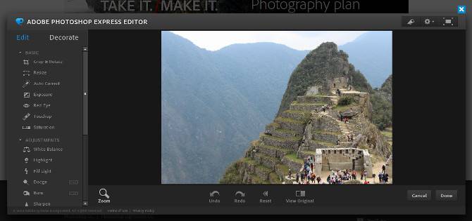 adobe photoshop express to edit your photos