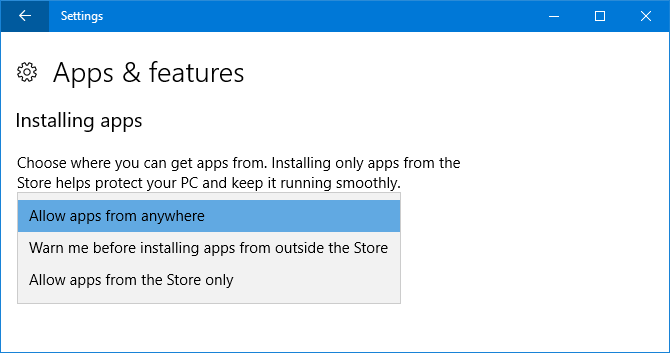 windows 10 installing apps