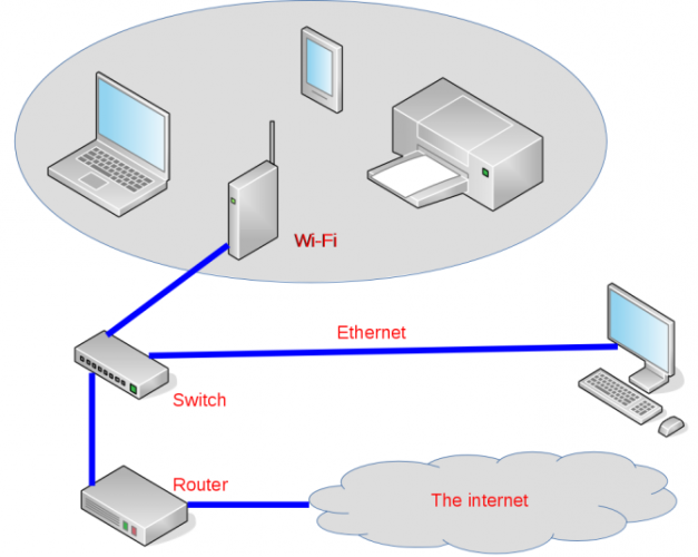 lan mixed network
