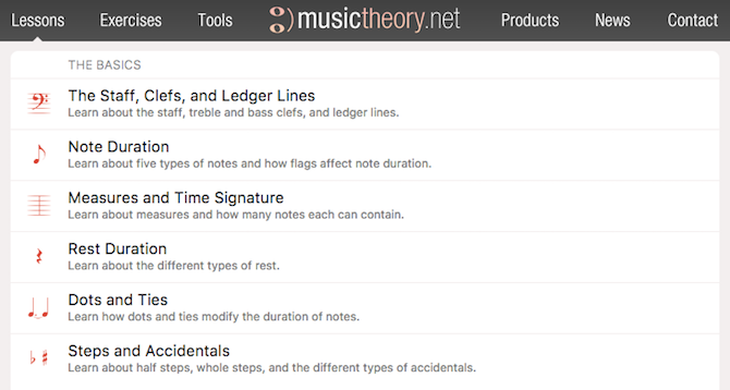 MusicTheory.net is one of the oldest and best websites to learn music theory online for free