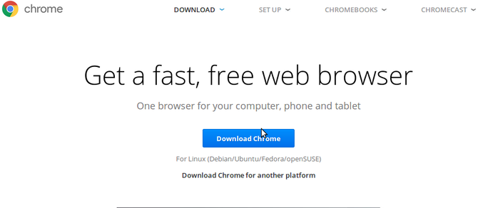 install chrome linux download