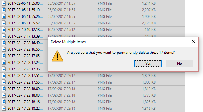 recover images metadata delete