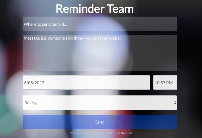 remember apps reminder team