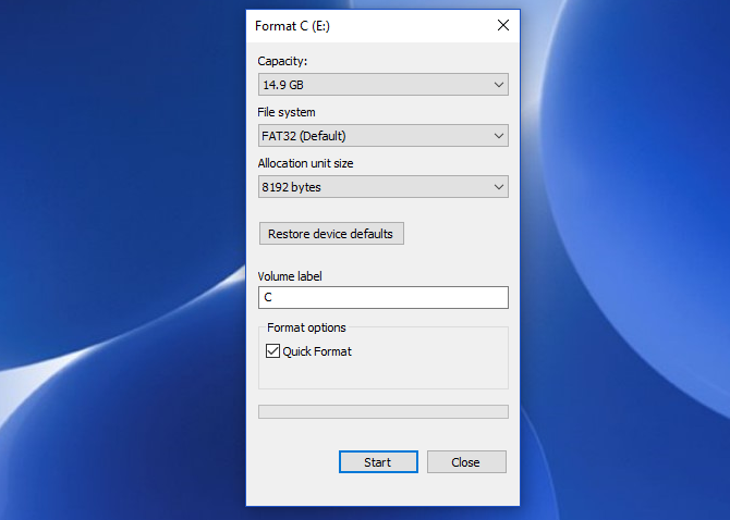 How to Format your USB drive to FAT32
