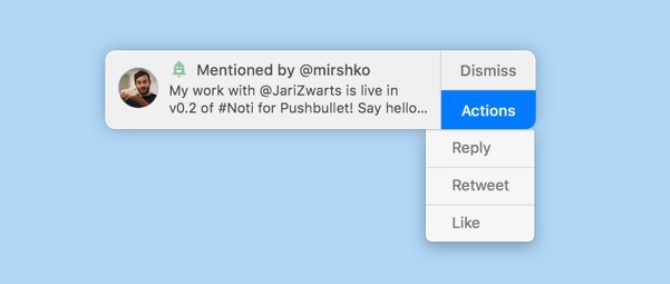 sync android notifications mac