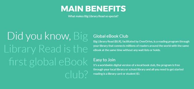 Big Library Read with OverDrive