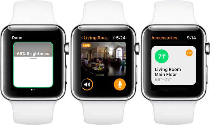 apple watch smart home app