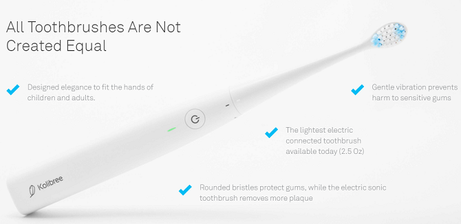 kolibree smart toothbrush