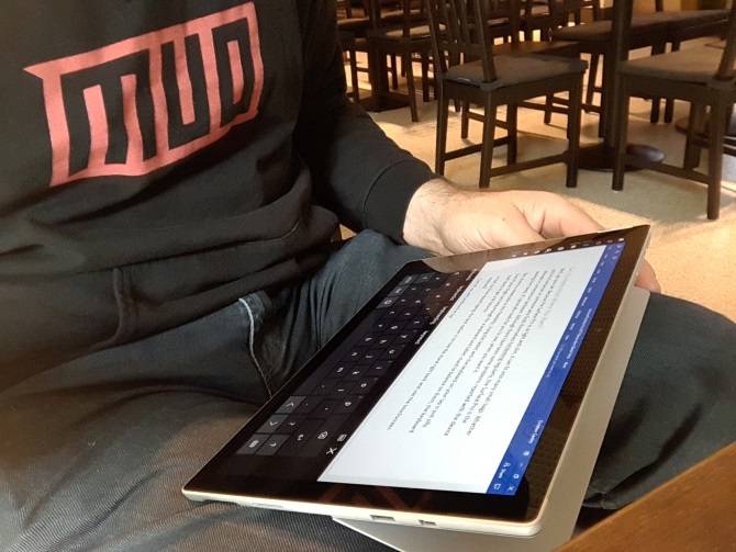 Microsoft Surface Windows 10 tablet