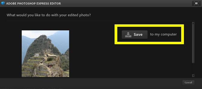 adobe photoshop express to edit your photos