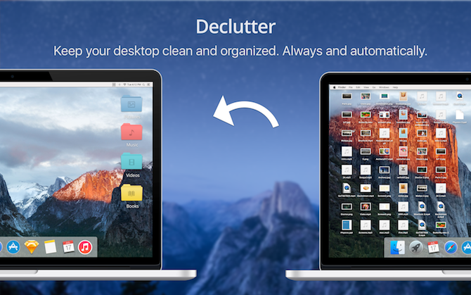 mac desktop clutter declutter
